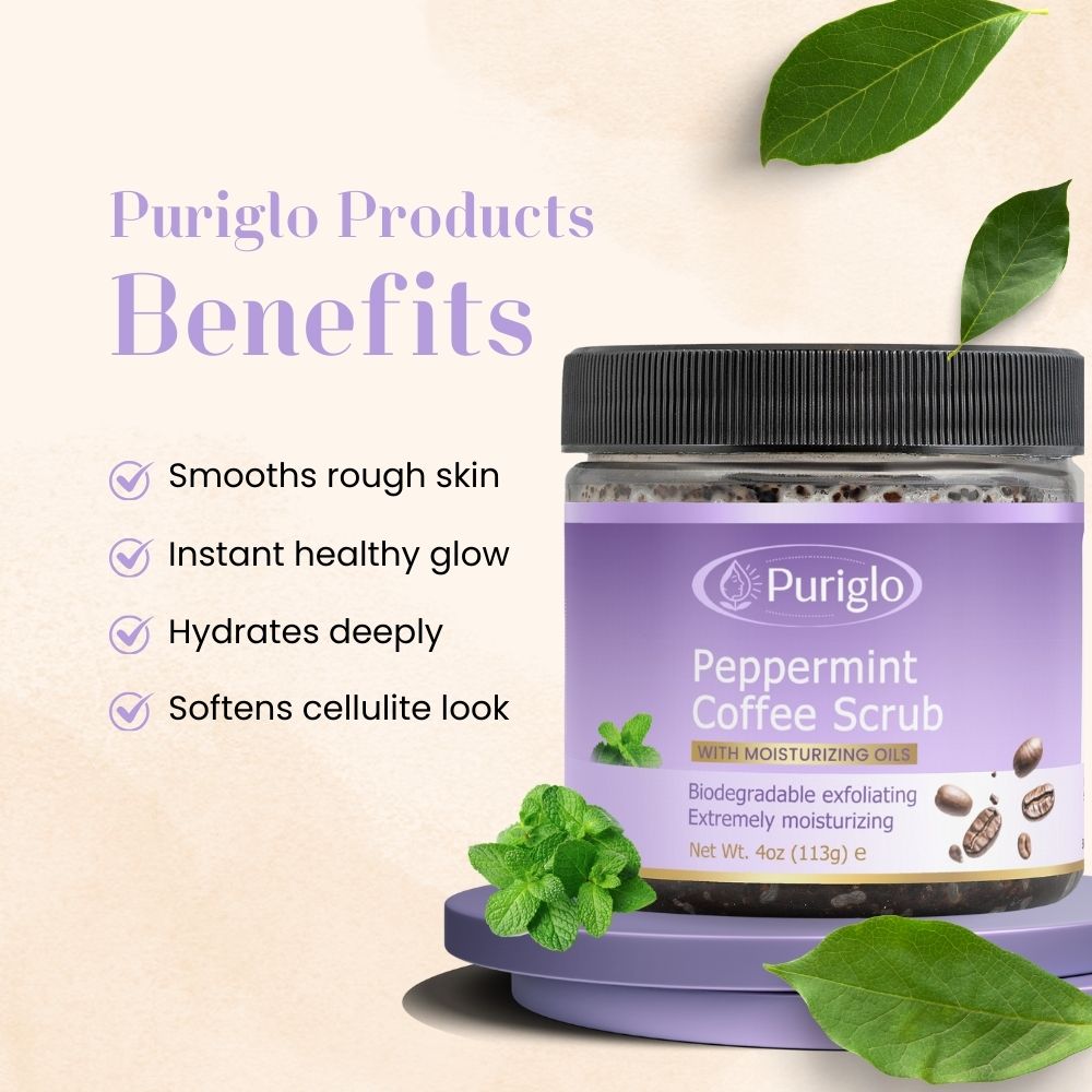 Peppermint Coffee Scrub